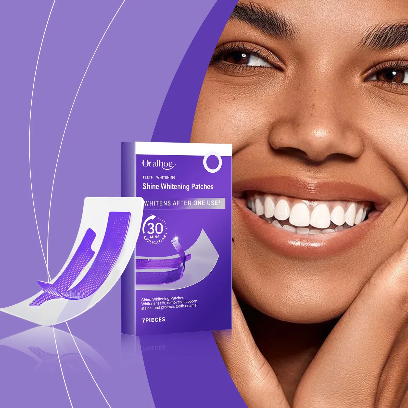 Purple Smile Whitening Strips