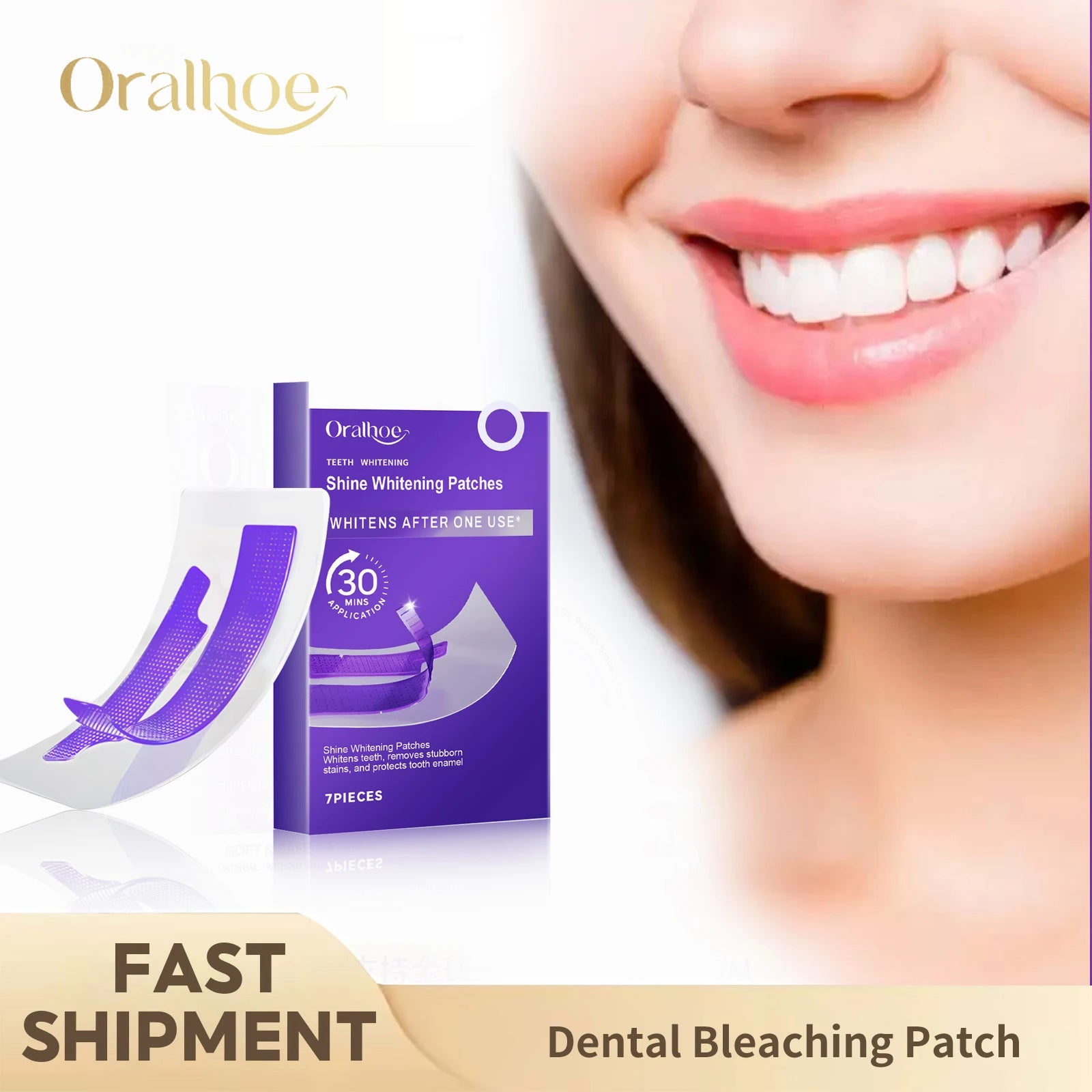 Purple Smile Whitening Strips