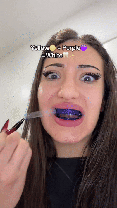 Purple Smile Whitening Strips